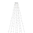 Vorschaubild Konstsmide Weihnachtsbeleuchtung  LED Baummantel mit Ring 8 Stränge je 50 Dioden