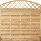 T&J MAXI BOGEN RANK Lamellenzaun 180 x 180/160 cmZubehörbild