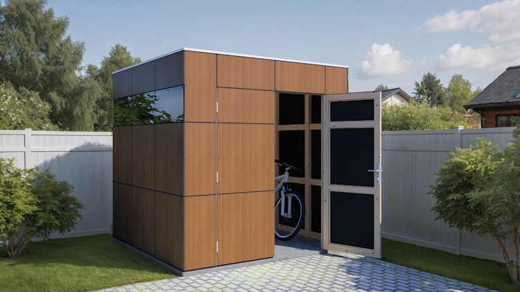 Bertilo Gartenhaus HPL 1 - 6 mm