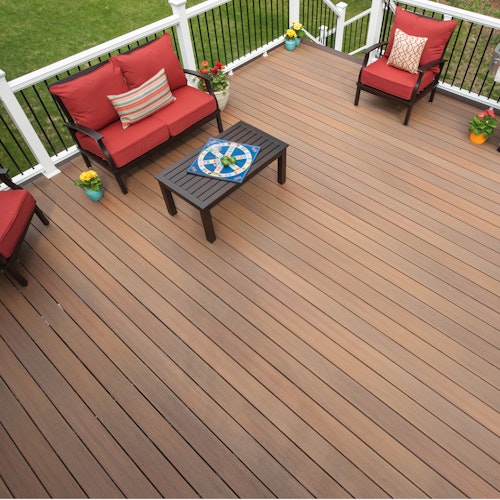 FIBERON Terrassendiele WPC Symmetry Warm Sienna - Abverkauf!