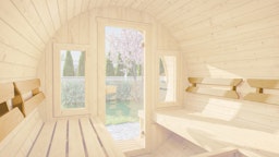 Weka Rückenlehne für Fasssauna 198 (Set mit 4 Rückenlehnen)Zubehörbild