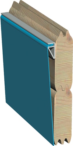 Karibu Pool Modell X2 470 x 470 cm - kesseldruckimprägniert/wassergrau mit Metallecken