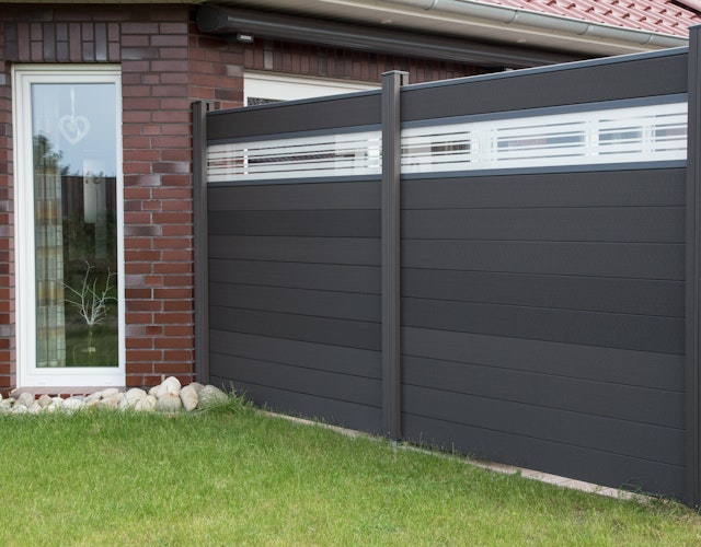 GroJa Solid Stecksystem Bausatz Quadratisch inkl. Glas-Designeinsatz 30cm