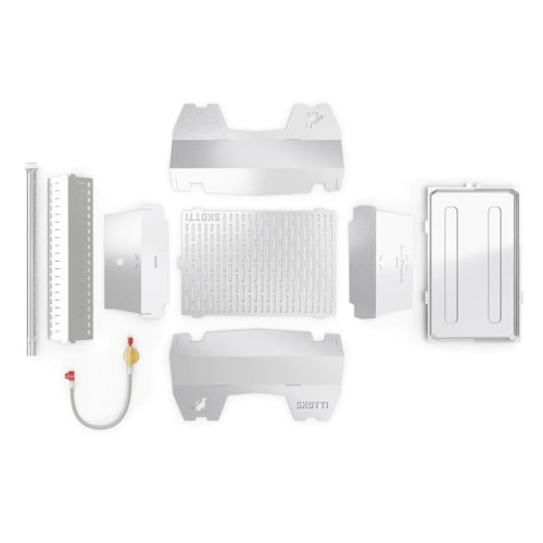 SKOTTI Grill Sparset mit Skotti Cap und Skotti Plancha