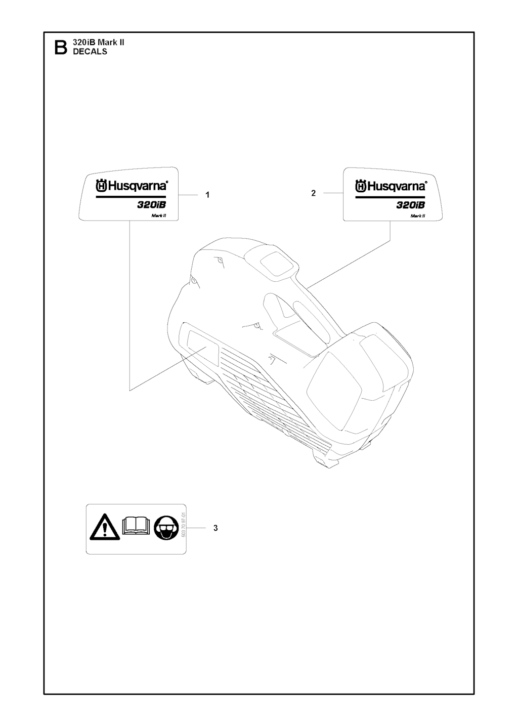 Explosionszeichnung Ersatzteile