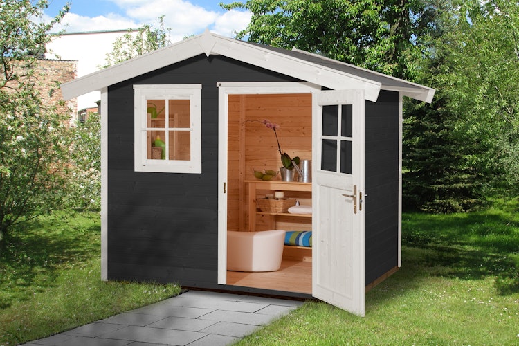 Weka Gartenhaus 123 - 28 mm