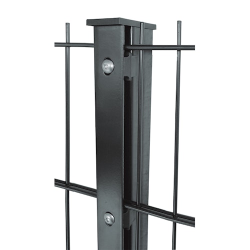 Kraus DS Pfosten S 60x40 mm mit Abdeckschiene - zum Einbetonieren