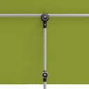 Vorschaubild doppler Balkonblende ACTIVE 180 x 130, Stahl Silber / Polyester 180 g/m²