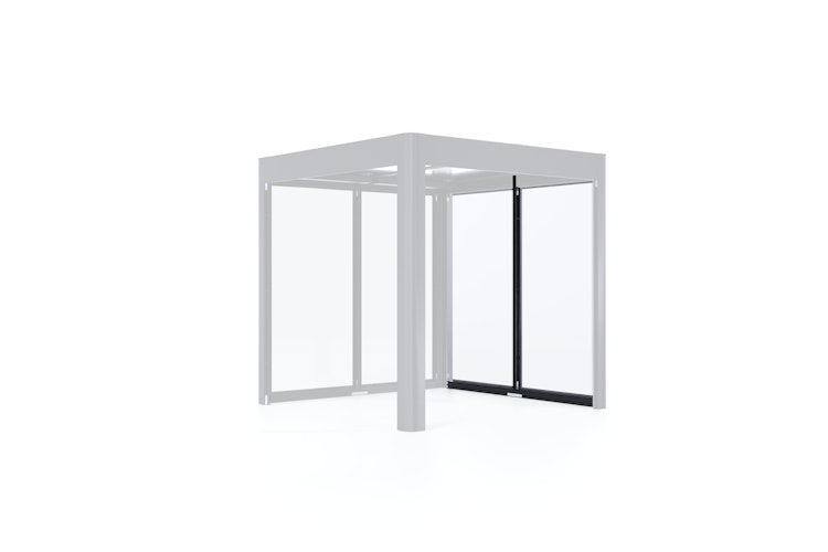 SunElements Wandelement SunCover Infinity - 6 mm Acrylglas klar