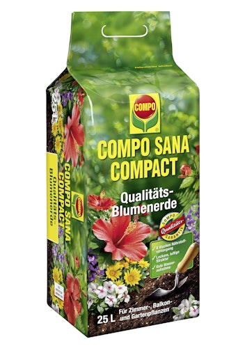 COMPO SANA COMPACT Qualitäts-Blumenerde 25 L