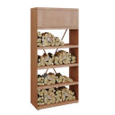 Vorschaubild OFYR Holzregal Wood Storage Corten 100