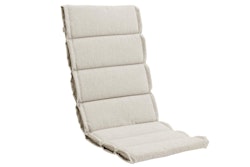 Brafab Hochlehner-Auflage DUBAI 112x46x5 cm, 100 % Polyester Hellgrau - Abverkauf 