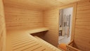 Vorschaubild Weka Premium Massivholzsauna Bergen 3 Familiensauna - 45 mm