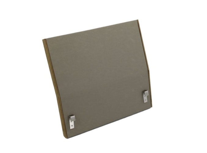 Apple Bee Rückenlehne MODULE X, Teak Coastal / Kunststoffgewebe Sling Taupe - Abverkauf