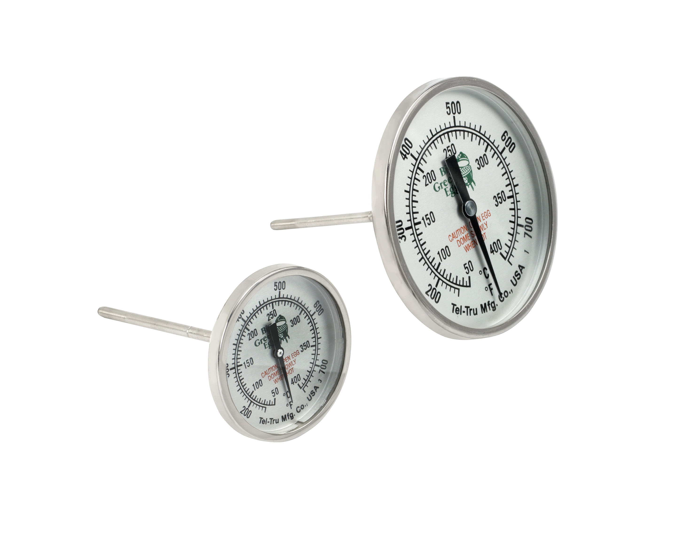 Big Green Egg Tel-Tru Deckelthermometer 2XL | XLARGE | LARGE
