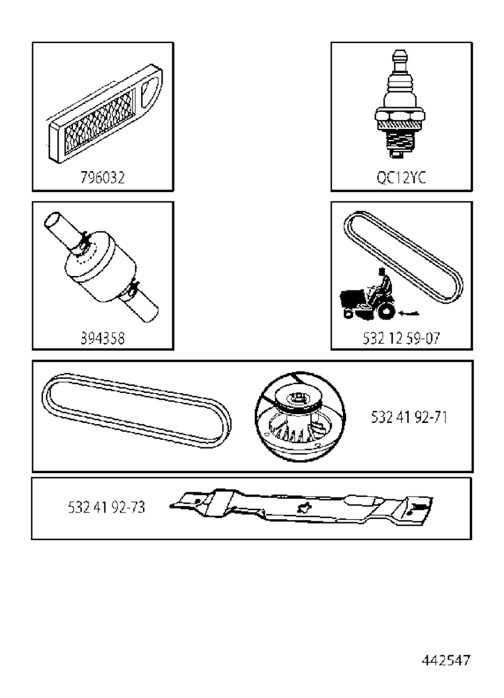 Explosionszeichnung Ersatzteile