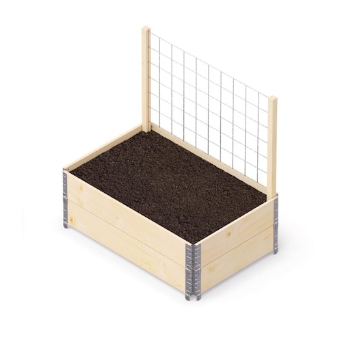 NOOR upyard™ Rankgitter für Holzaufsatzrahmen  110x70cm, Stahl, verzinkt