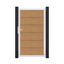 Vorschaubild GroJa BasicLine Premium Einzeltor Rahmen Aluminium EV1 1000 x 1800 mm