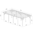 Vorschaubild Palmako Carport Karl 23,1 m²