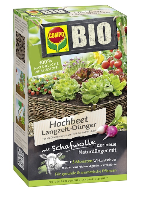 COMPO BIO Hochbeet Dnger mit Schafwolle (750 g) kaufen