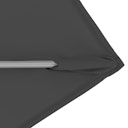 Vorschaubild doppler Mittelmastschirm EXPERT 220 x 140 Auto-Tilt, Aluminium Silber / 100 % Polyester 180 g/m²