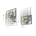 Vorschaubild EXIT Basketballkorb Galaxy Wall-Mount System
