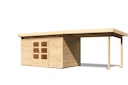 Vorschaubild Karibu Woodfeeling Gartenhaus Kandern 6/7/9 mit 300 cm Schleppdach