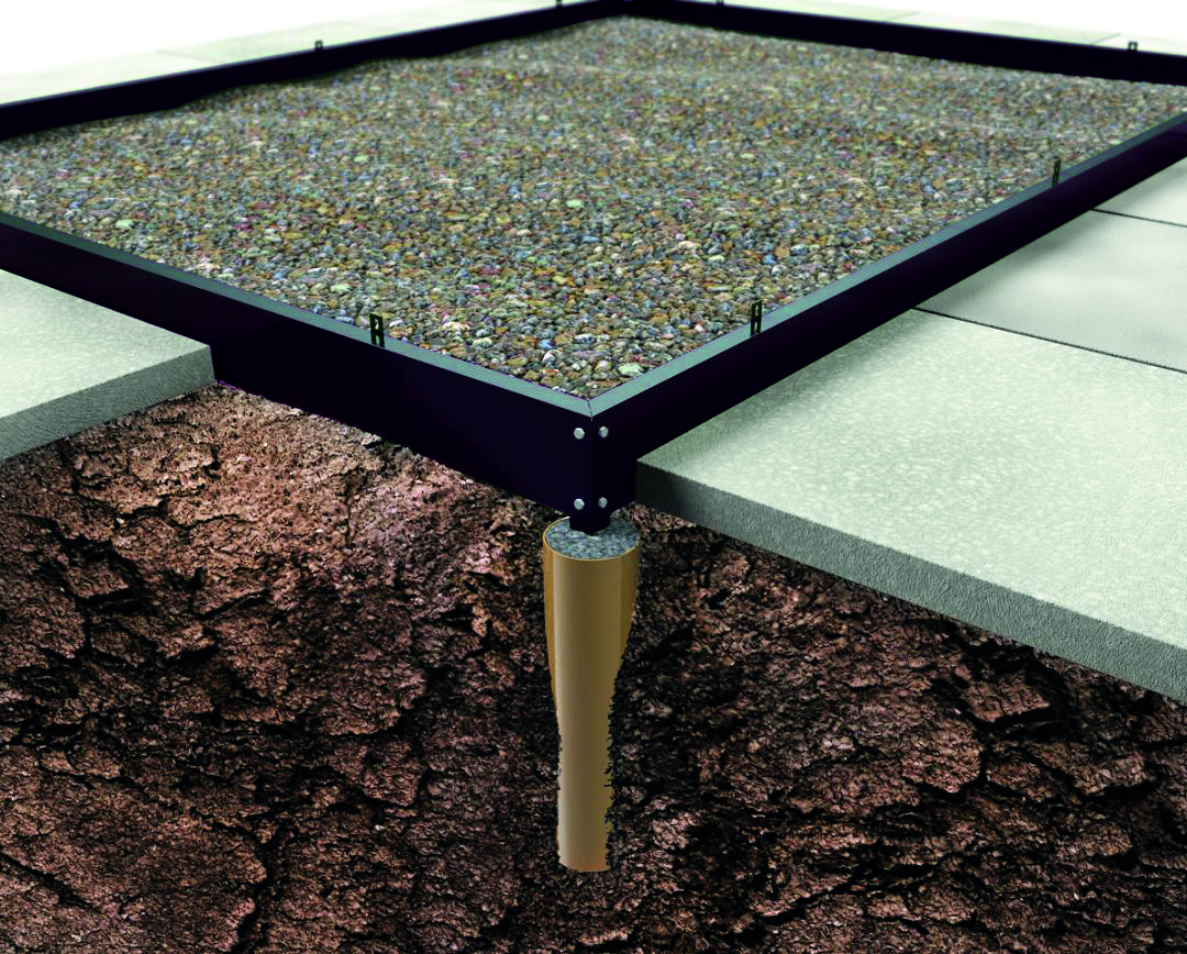 Halls Stahlfundament für Gewächshaus Icon 6 - 2,5 m² / 3,7 m² / 4,9 m² / 6,1 m²