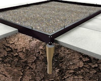 Halls Stahlfundament für Gewächshaus Qube - 3,9 m² / 5,1 m² / 6,4 m²Zubehörbild