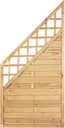 Vorschaubild T&J Maxi Massivzaun Ranki Ecke 90 x 180/90 cm