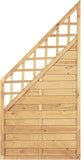 T&J Maxi Massivzaun Ranki Ecke 90 x 180/90 cmZubehörbild