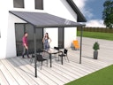 Vorschaubild Gutta Standard Terrassendachsystem Typ D/E/F weiß/anthrazit