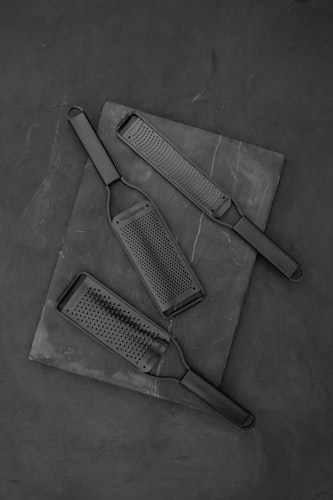 Microplane Reibe Fein BLACK SHEEP Black Steel