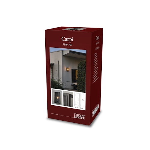 Konstsmide Wandleuchte Carpi gross, versch. Farben