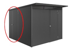 Zusatz Einzeltür für Biohort Gerätehaus Avantgarde ECO