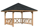 Vorschaubild Palmako Pavillon Bianca 8,3 m² Set 101