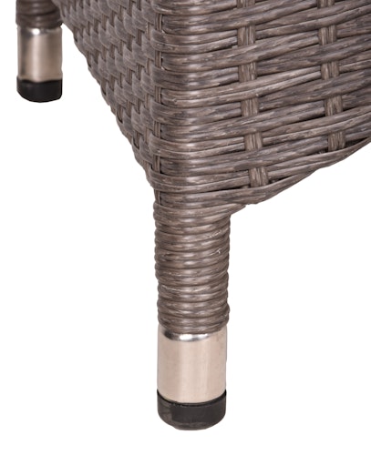 Garden Pleasure Gartenmöbel Set BRAGA 01, Tisch 220 x 100 + 6 Sessel, Polyrattan / Akazie / Kissen 100 % Polyester
