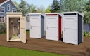 Vorschaubild Weka 21 mm Gartenhaus/Gartenschrank 367