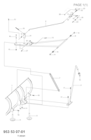 Husqvarna Zubehör für Aufsitzmäher 953530701 Schneeräumschild KOVA