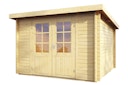 Vorschaubild Wolff Finnhaus Blockbohlenhaus Pia 3024 - 34 mm