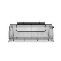 GroJa Frühbeet Aufsatz PE  149,9 x 69,4 x 62 cm Folie Weiß