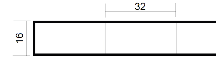 T&J TEJEACRYL STABILO Sonderanfertigung Stegdoppelplatte Glasklar