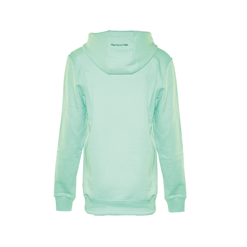 Big Green Egg Hoodie - Peace-love-Eggs - Mint/Coral
