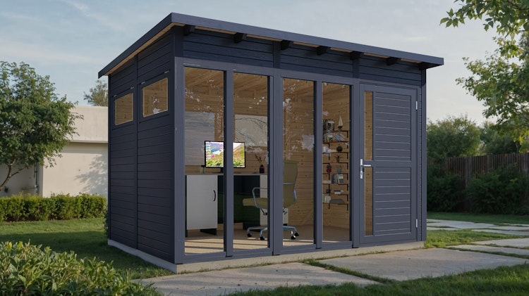 Bertilo Gartenhaus Pentus 3 Office - 19 mm