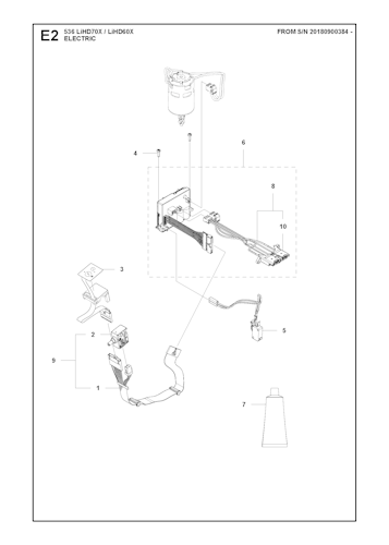 Husqvarna Heckenscheren/Stabheckenscheren 966729402 536LiHD60X