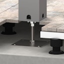 Vorschaubild Biohort höhenverstellbare Grundplatte für Pergola (zum Ausgleich von Höhenunterschieden 7–23 cm)