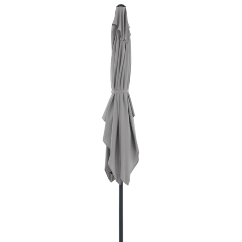 doppler Mittelmastschirm LIFE 250 x 200 Lift, Aluminium Anthrazit / 100 % Polyester 180 g/m²