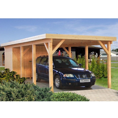 Palmako Karl 23,1 m² - Anbauschuppen 6,2 m²