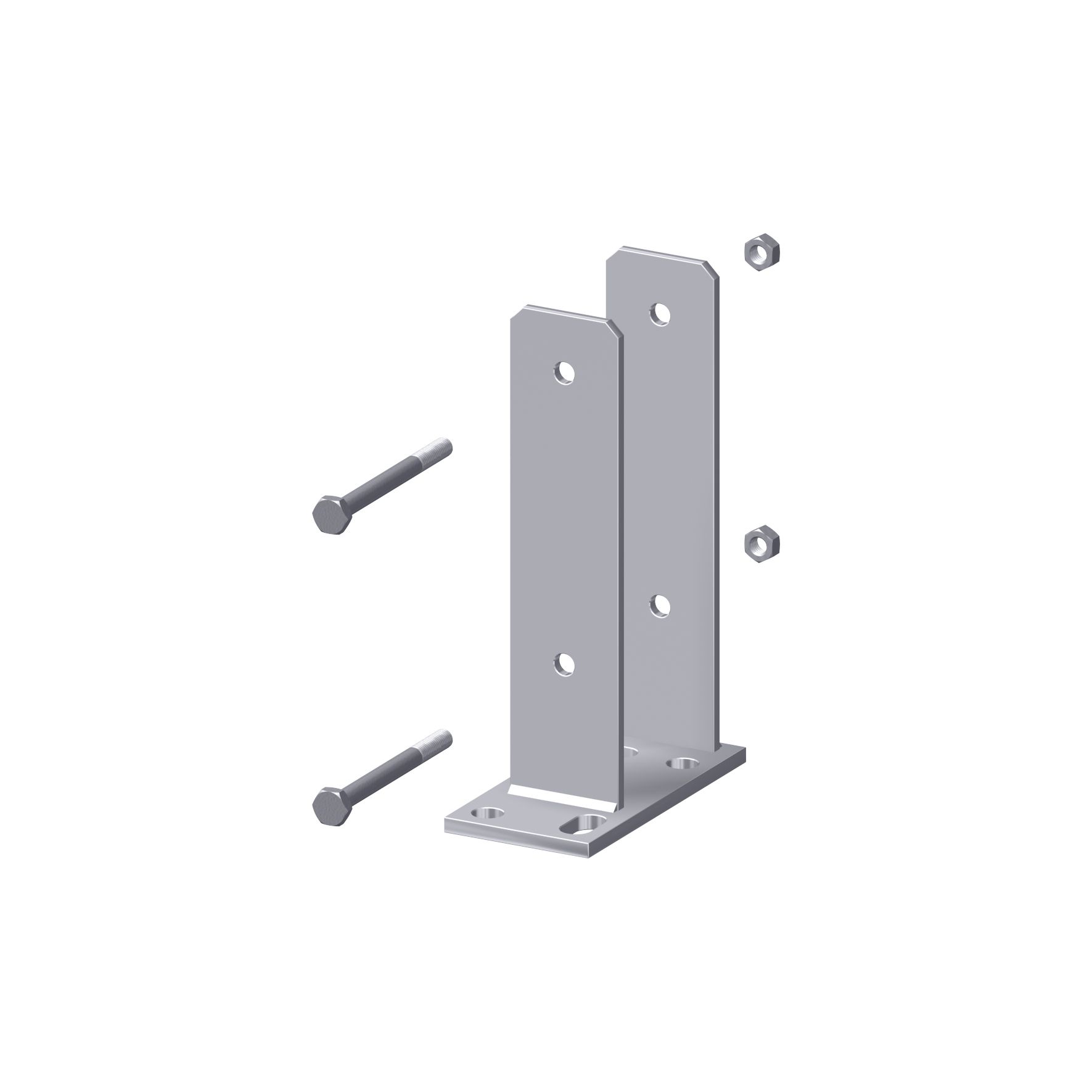 TraumGarten Pfostenträger für 90x90 mm Holzpfosten