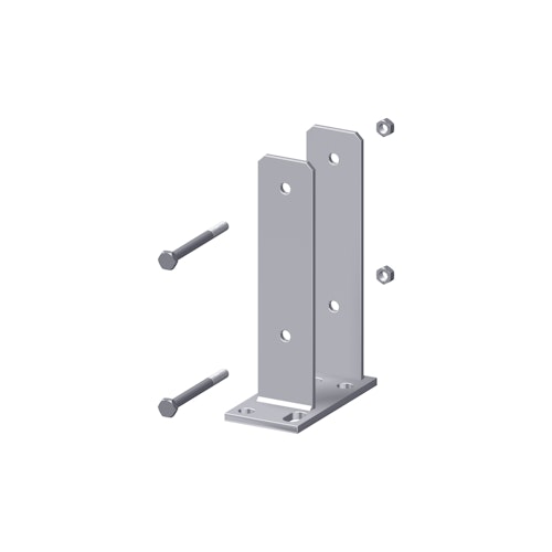 TraumGarten Pfostenträger für 90x90 mm Holzpfosten
